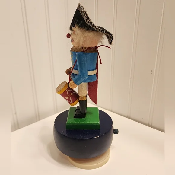 Vintage 1984 Schmid Nutcracker Rotating Music Figure